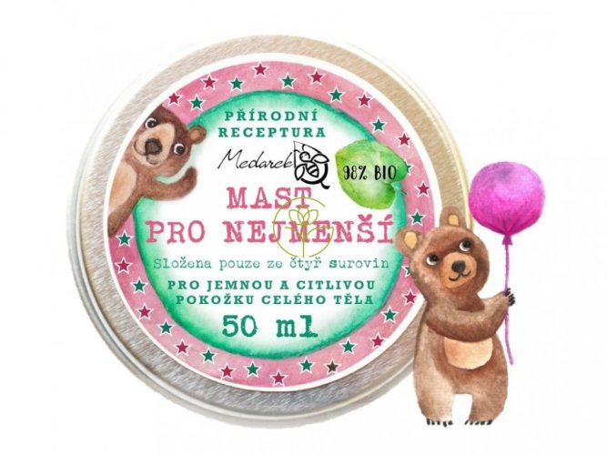 Mast pro nejmenší Medarek - Varianta: 30 ml