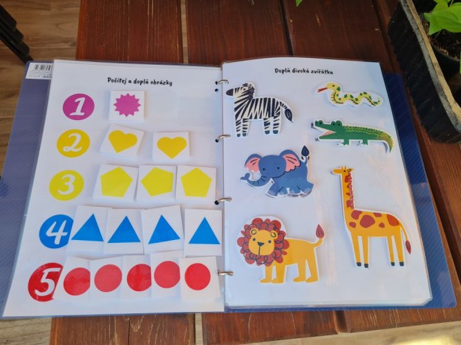 Activity Book - zábavný sešit pro děti - Verze: PDF online k vytisknutí