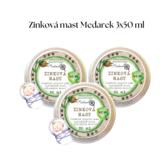 Zinková mast Medarek 3x50 ml