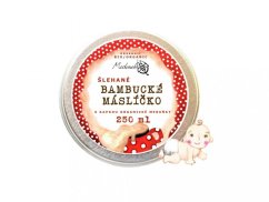 Bio šlehané bambucké máslíčko s kapkou meruňky Medarek