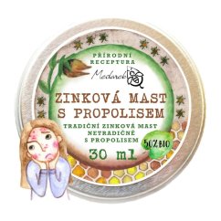 Medarek Zinková mast s propolisem